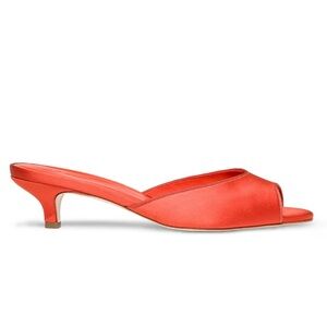 Doen Vibrant Red Mules